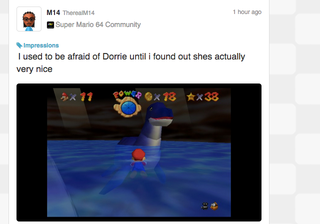 Illustration for article titled Miiverse Reacts To Super Mario 64 On Wii U